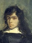 Eugene Delacroix Autoportrait dit en Ravenswood ou en Hamlet painting